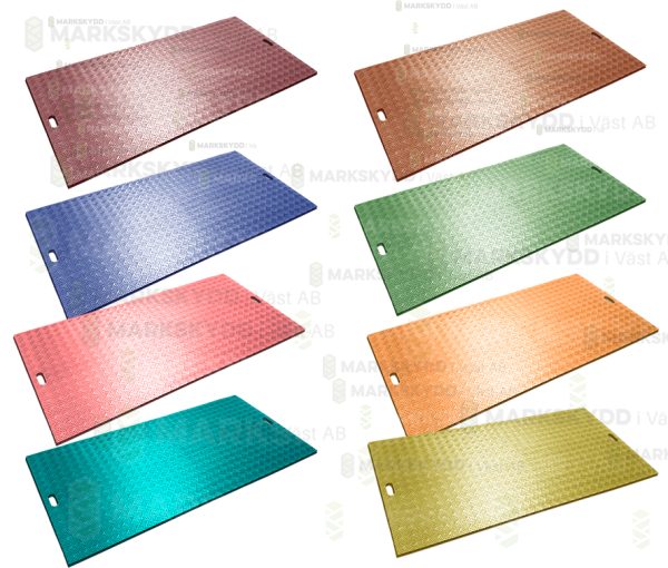 Colored mats multiple
